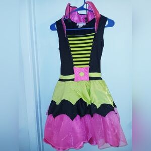 Princess Paradise Spiderina Witch Costume Dress Up Glitter Sparkle Pink Green